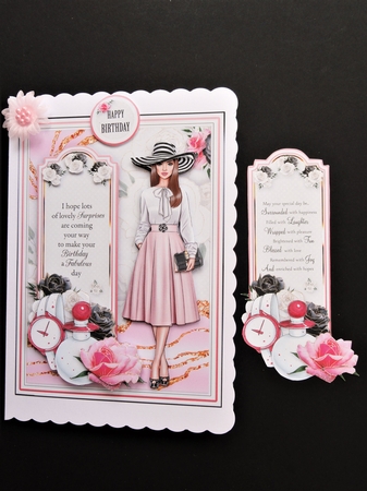 Fashion Girls Passion Pink 2  by Valerie Spowart