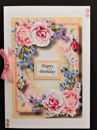 Summer Elegance Just Floral 8 A5 by Valerie Spowart