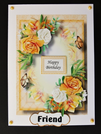Summer Elegance Just Floral Bumper Kit 2 by Valerie Spowart