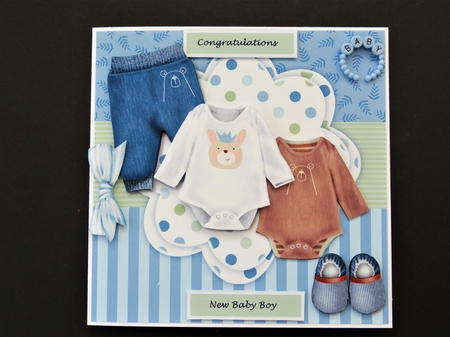 Baby Boy Cute Mini Kit by Valerie Spowart