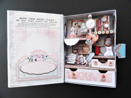Between the Pages - 3D Curiosity Book Box by Valerie Spowart