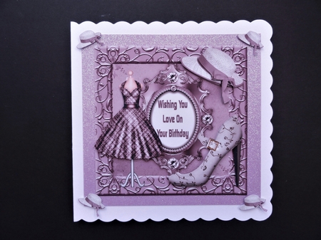 Beautiful birthday design by Valerie Spowart