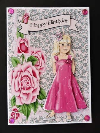 Birthday Girl 1 by Valerie Spowart