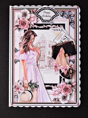 Fashion Diva 02 Mini Page Kit by Valerie Spowart