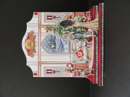 Home For Christmas 02 Shaped Room Mini Page Kit  by Valerie Spowart
