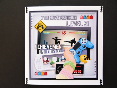 Gamer age 21 by Valerie Spowart