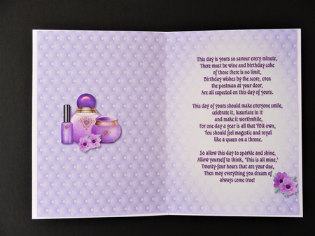 Quilted Satin 3 Verse insert by Valerie Spowart