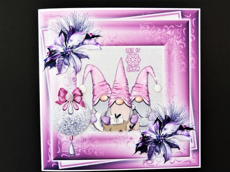 Gnome For Christmas Mini Kit#8 by Valerie Spowart