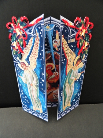 Tryptic Christmas 1 by Valerie Spowart