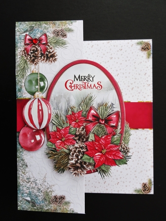 Pine Cones and Needles 5X7 Fold Back kit-4 by Valerie Spowart