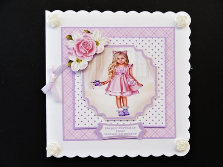 Sweet Little Flower Girl - 7x7 Mini Kit by Valerie Spowart
