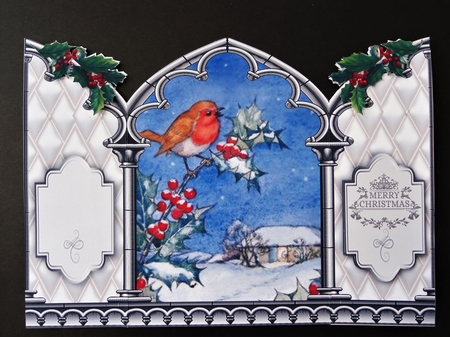 Tryptic Christmas - 9 by Valerie Spowart