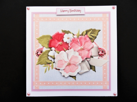 Wild rose 7x7 by Valerie Spowart