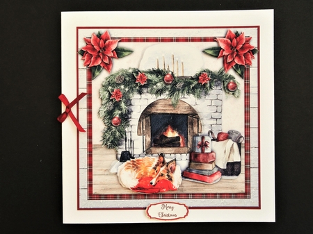 CHRISTMAS DOGS - SHELTIE by Valerie Spowart