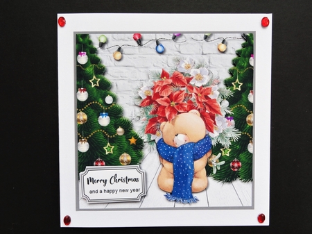 Forever Friends Christmas Poinsettia by Valerie Spowart