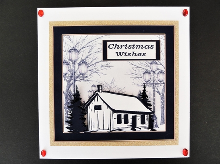 A  wonderful Christmas design suitable for a man by Valerie Spowart