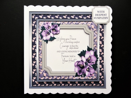 WISHING YOU PEACE - SYMPATHY by Valerie Spowart