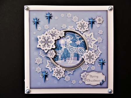Snowflakes and Stars - 2 by Valerie Spowart