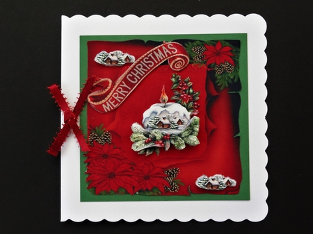 Christmas Candles by Valerie Spowart