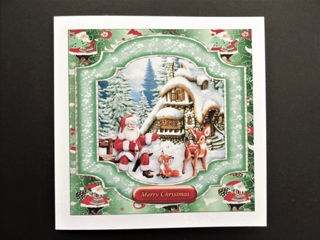SANTA AND HIS  FRIENDS by Valerie Spowart