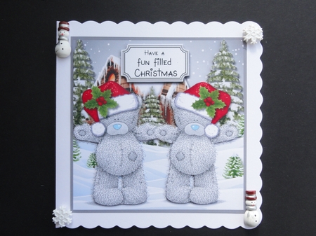 Tatty Teddy Christmas by Valerie Spowart