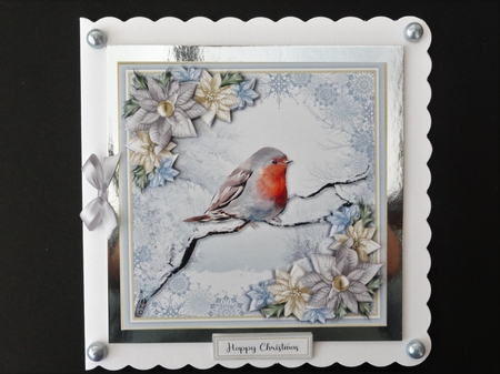 Robin 6x6 by Valerie Spowart