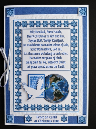 Peace on Earth at Christmas by Valerie Spowart
