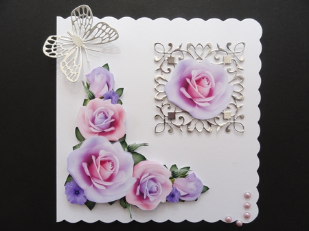 Rose Vignette Step by Step 2 by Valerie Spowart