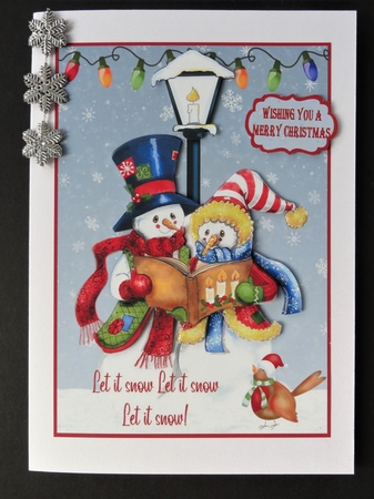 Let it snow let it snow let it snow by Valerie Spowart