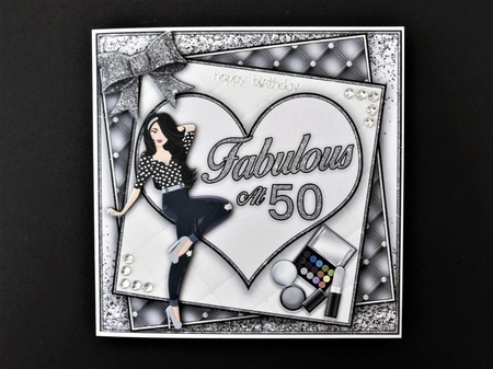 Fabulous at 50/60 Mini Kit#5  includes 2 card fronts for 50 and 60** by Valerie Spowart