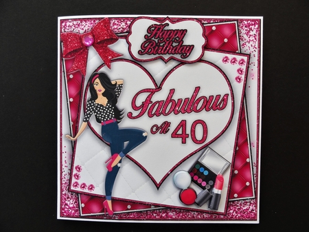 Fabulous at 30/40 Mini Kit#10  includes 2 card fronts for 30 and 40** by Valerie Spowart
