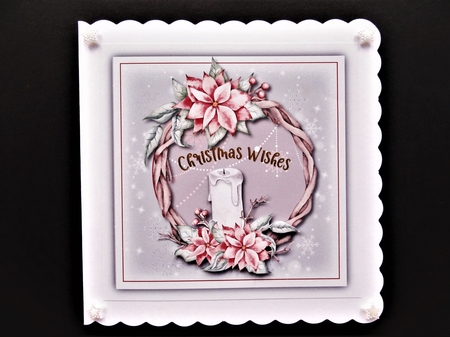 Christmas Candle by Valerie Spowart