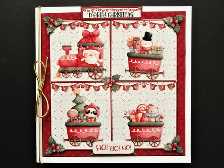 21- Santas Train Card by Valerie Spowart
