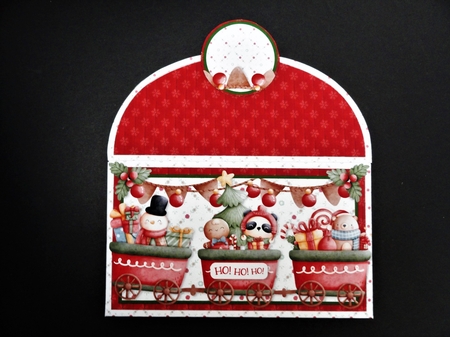 21- Santas Train Money Wallet by Valerie Spowart