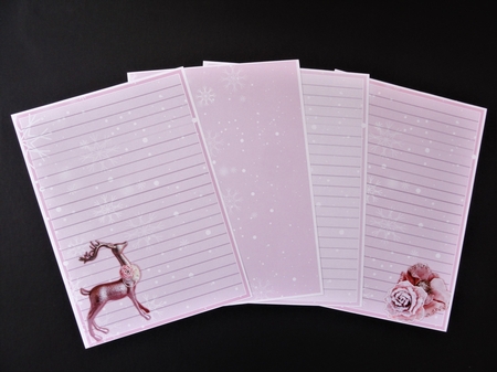 KPD20211212-PinkChristmas-Deer by Valerie Spowart
