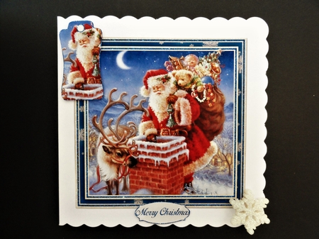 Christmas Cheers (Blue) Mini Kit #3 No Flowers** by Valerie Spowart