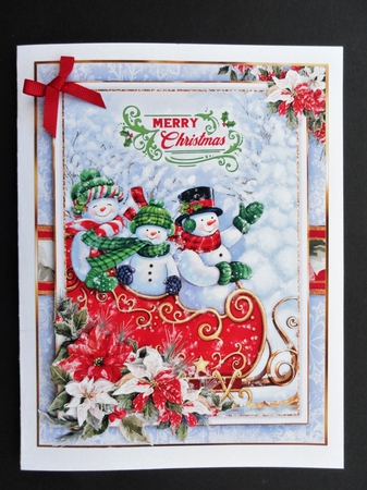 Christmas Snowmen Friends Mini Kit-3 by Valerie Spowart