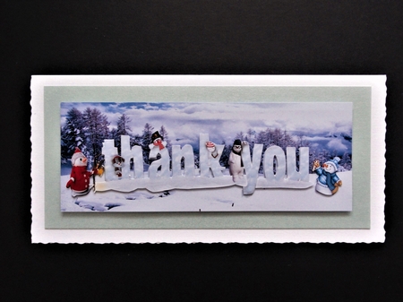 thank you snowmen  by Valerie Spowart