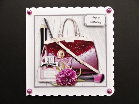 Purple Accessories for Birthday or Mothers Day by Valerie Spowart