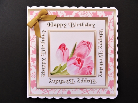 SC Pretty pink tulips by Valerie Spowart
