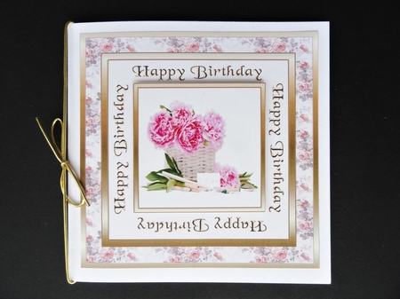 SC Peony basket by Valerie Spowart