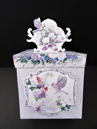 Bon Anniversaire 2 Exploding Box Surprise by Valerie Spowart
