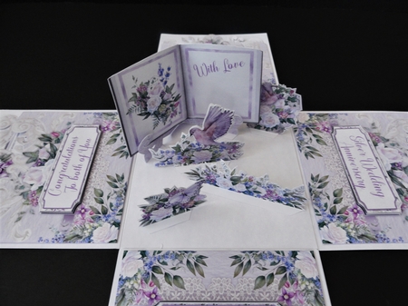 Bon Anniversaire 2 Exploding Box Surprise by Valerie Spowart