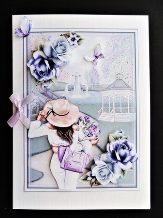 A Pastel View Mini Page Kit  by Valerie Spowart