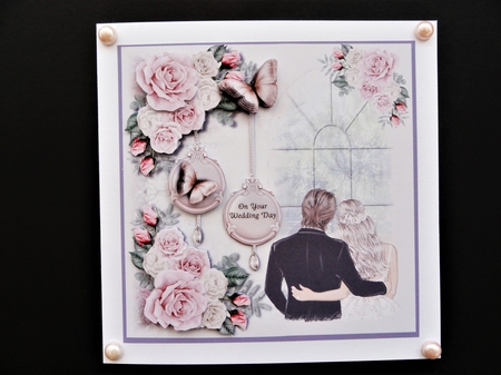 Wedding Day Arch Window by Valerie Spowart