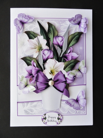 Beautiful Vase of Flowers 7x5 Bumper Kit by Valerie Spowart