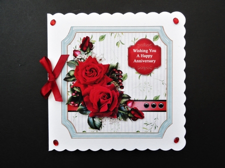 Red roses for a special occasion by Valerie Spowart