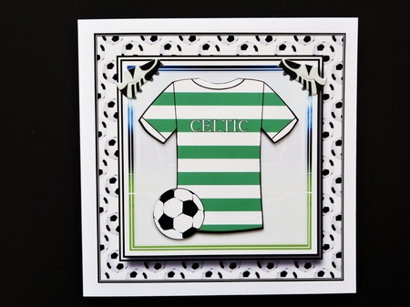 8x8 NEW HOME KIT Celtic Card Front with Sentiments  by Valerie Spowart