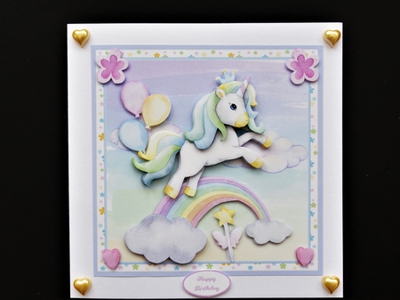 RAINBOW UNICORN mini kit by Valerie Spowart