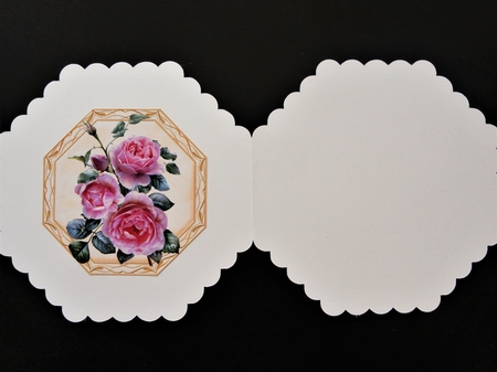 pretty pink rose toppers with bows by Valerie Spowart